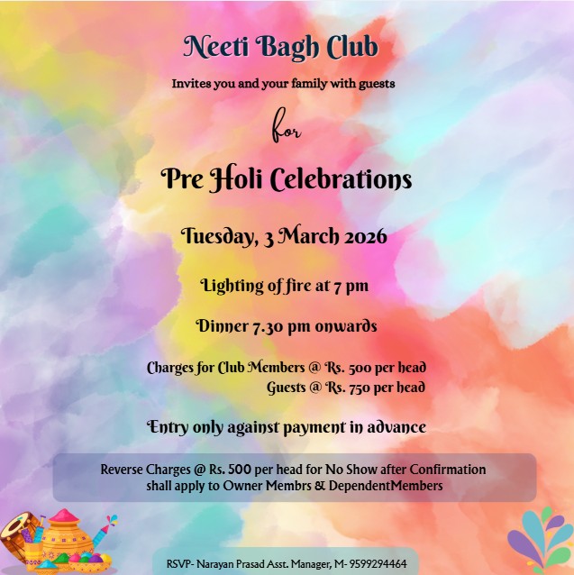 PRE HOLI CELEBRATIONS